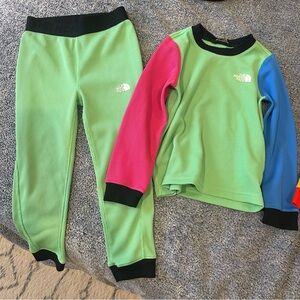 The North Face Kids' Waffle Base layer set